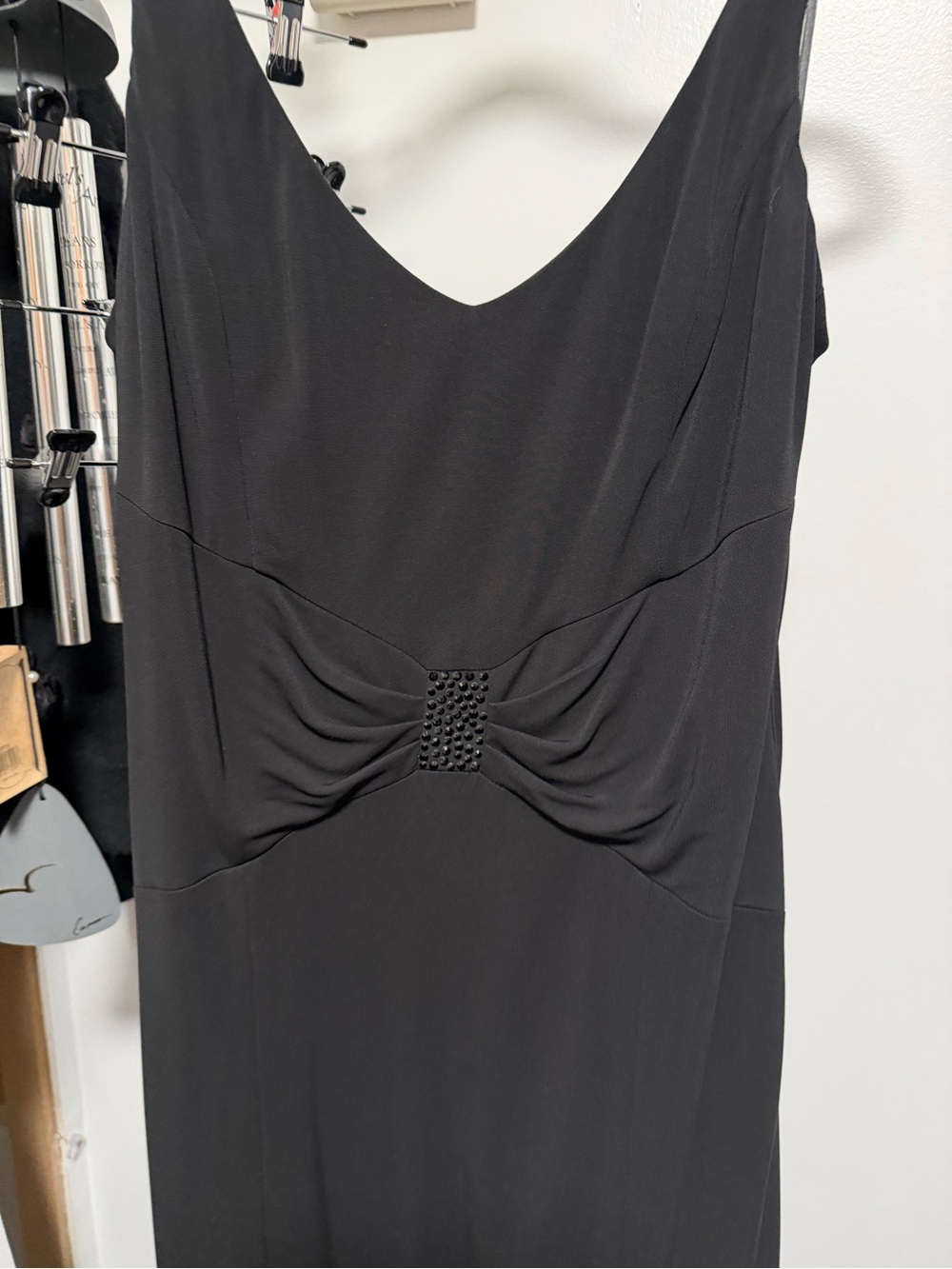 Anne Klein Dressy Black Long Dress